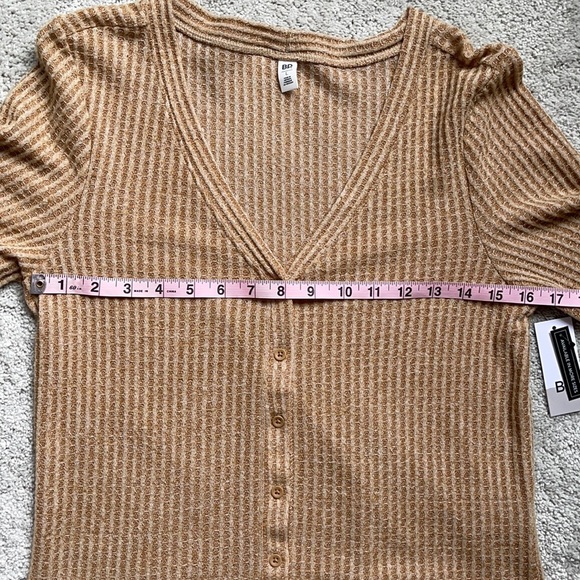 BP Ribbed Button-Up Cardigan - Picture 7 of 9